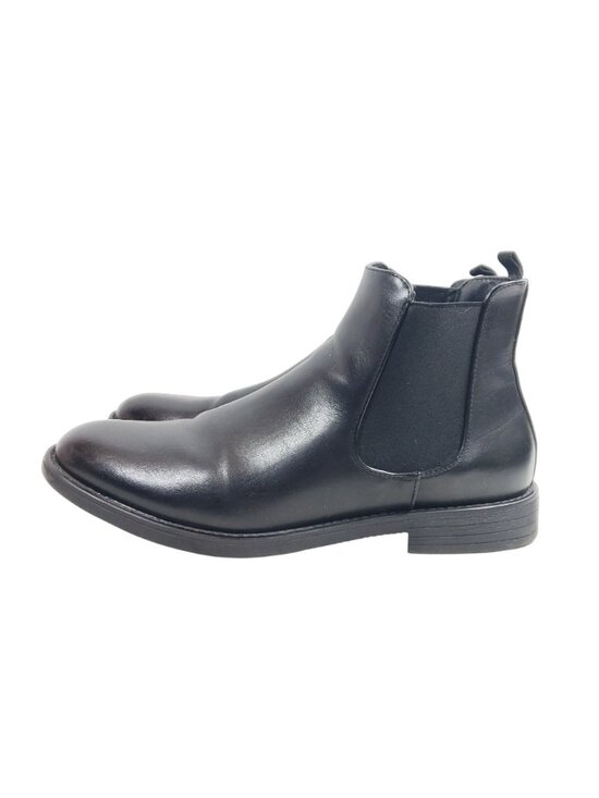 Nick Graham Mens Size 12 Black Chelsea Boots Black Faux Leather main image 7